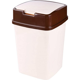 Контейнер для мусора 8л квадратный  