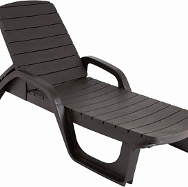 Лежак ПРОВАНС шоколад