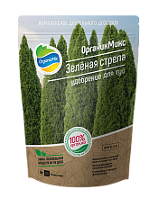 Удобрение хвойное ОрганикМикс для туй ЗЕЛЕНАЯ СТРЕЛА 850г