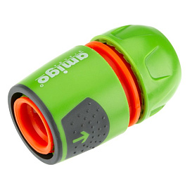 Коннектор универсальный с аквастопом 1/2-3/4 79811 Амиго