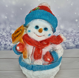 Фигура садовая Снеговик