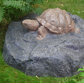 Камень декоративный Черепаха (Камница) D85