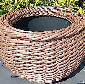 Кашпо 12л 12-БР.Ф (Ротанг Л) 