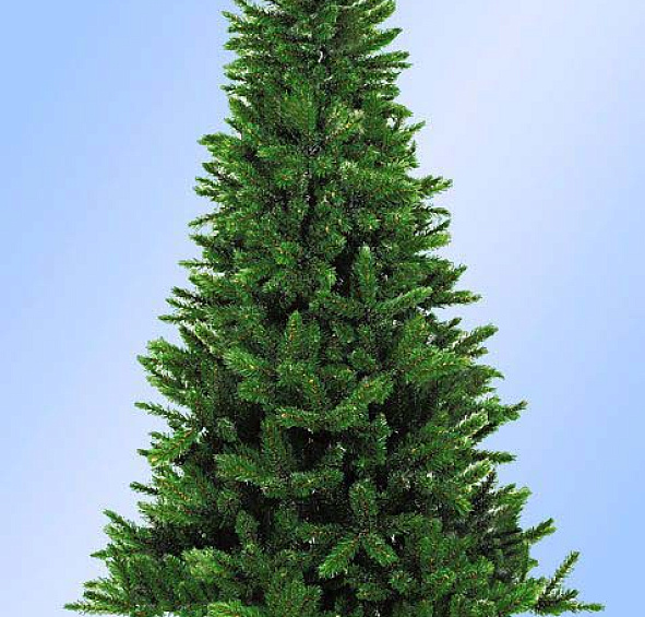 Ель искусственная CRYSTAL (КРИСТАЛЛ), хвоя - леска+PVC, 1.6 м, BEATREES