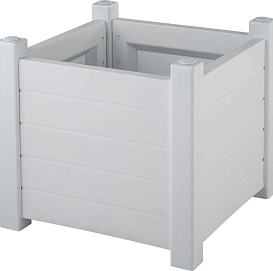 Кашпо ПРОВАНС белое 