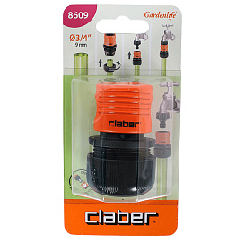 Коннектор стандартный 3/4 Клайбер 8609