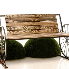 Скамейка 892-16R кованая (Айронкр)