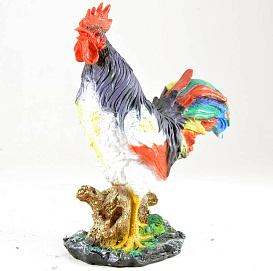 Фигура садовая Петух кричащий H-42