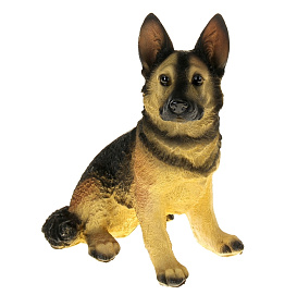 Фигура садовая Щенок овчарка 