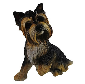Фигура садовая собака Йорк большой АФ0122