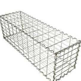 Габион Колонна квадратная каменная 2,0*0,3*0,3 (яч 50*50)  ФЛОРАЛАЙФ