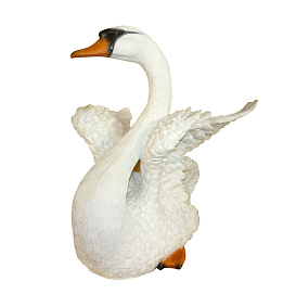 Фигура садовая Лебедь большой Н-38 см JNG 086 