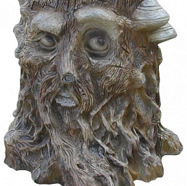Фигура садовая Пень с глазами (ламинат) F02021(Айронкр)