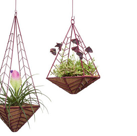 Кашпо Бабочка подвесное ВА 05