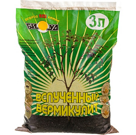 Агровермикулит Биуд вспученный 3л/5л