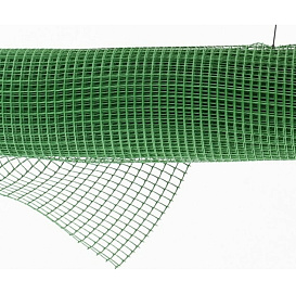 Сетка ограждение для клумбы пластик Н-0,5м рулон 5м 18*18 ЧЗМ