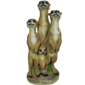 Фигура садовая Сурикаты большие 