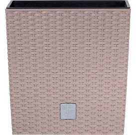 Кашпо для цветов RATO Low мокко 2 предмета 37/64л DRTS400L-7529U