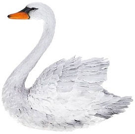 Фигура садовая Лебедь большой 