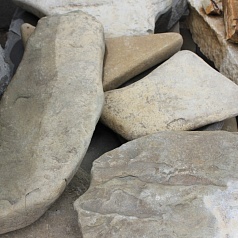 Галька природная Адыгея серая  Галька природная Адыгея серая