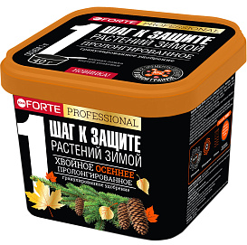 Удобрение хвойное Bona Forte гранулированное пролонгированное Осень 1л