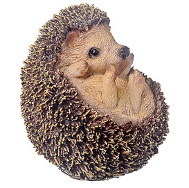 Фигура садовая Ежик на спине 20,3 см
