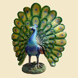 Фигура садовая Павлин Н-53