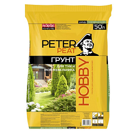 Грунт 'Для туи и можжевельника', линия ХОББИ/Питэр Пит/