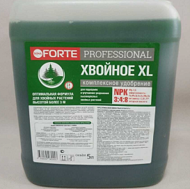 Удобрение хвойное Bona Forte Professional XL 5л
