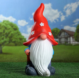 Фигура садовая Гном лесной 