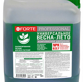Удобрение Bona Forte жидкое весна-лето 5л