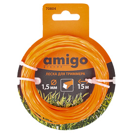 Леска для триммера 1,5мм 15м 70804