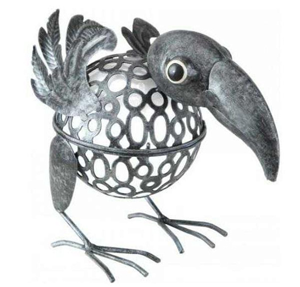 Светильник декоративный Globo Solar Ворона 33153