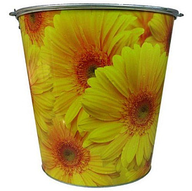 Ведро 12л/ 5л металлическое 