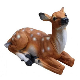 Фигура садовая Олененок лежащий 