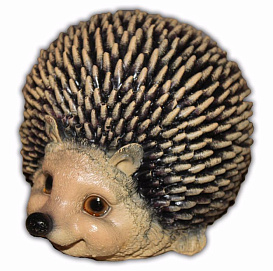 Фигура садовая Ежик средний круглый  H-14
