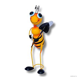 декор для  сада пчела с лопатой 600*220*270 ПКО