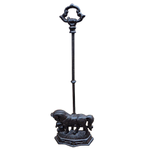 Дверной упор с ручкой Конь