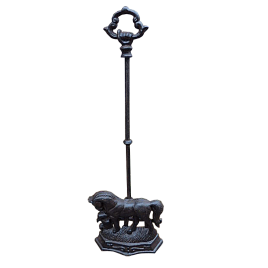 Дверной упор с ручкой Конь