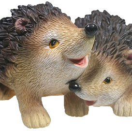 Фигура садовая Ежика два Н-18