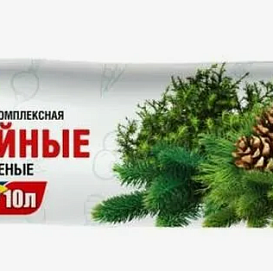 Удобрение сухое Фаско минеральное Хвойное водорастворимое весна-осень 10 гр