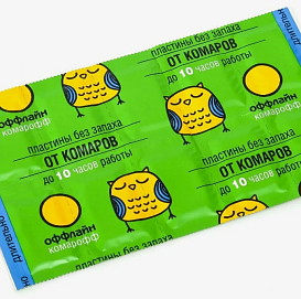 Репеллент Пластины Комарофф от комаров 