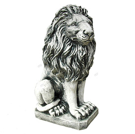 Фигура садовая Лев сидит F01078 правый  (Айронкр)