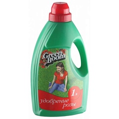 Удобрение цветочное минеральное жидкое Green Boom для Роз 1л