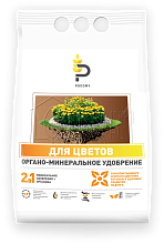 Удобрение цветочное Росому органо-минер удобр 2,5кг