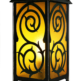 Светильник Lauro столб 40см 280-40/bg-13 1*E27*60W черн/зол