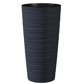 Кашпо Модерн Максимум Антрацит 15л