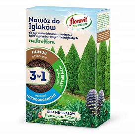 Удобрение хвойное Флоровит гранулир 3 в 1 1кг