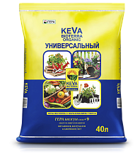 Почвогрунт 'Живая земля' KEVA BIOTERRA универсальный /Гера/