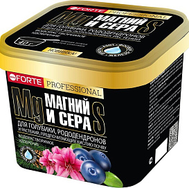 Удобрение цветочное Bona Forte пролонгированное для голубики, рододендронов с МАГНИЕМ и СЕРОЙ 1л